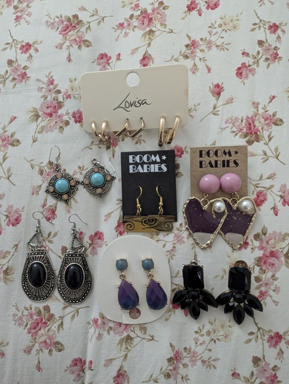 "Earring Bundle Lot x10+ | Lovisa Boom Babies + Mixed Styles | NWT + New"Descri